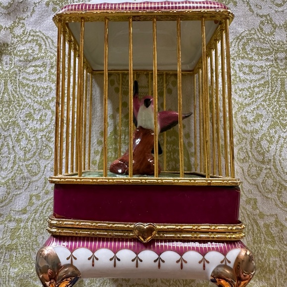Imperial Porcelain Floral Birdcage - Picture 4 of 5